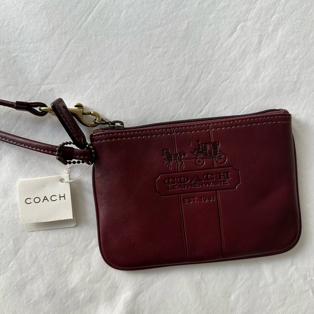 NWT Coach wristlet
